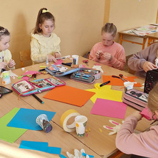 Kolejne świąteczne zajęcia. Powstały nie tylko zajączki