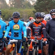 Nie tylko biegacze rywalizowali w Paterku. Zorganizowano również maraton MTB
