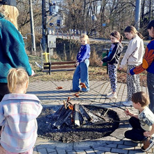 Wiosenne ognisko w Radziczu. Pożegnali zimę
